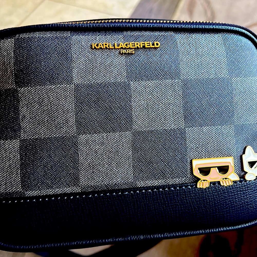 Karl Lagerfield cross body purse
